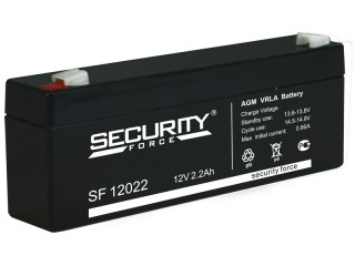Аккумулятор SF 12022 фото АКБ 12 В, 2,2 Ач