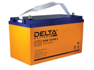 Аккумулятор DTM 12100 L фото АКБ 12 В, 100 Ач (люкс)