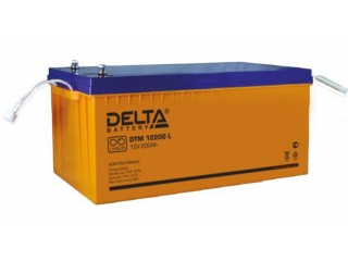 Аккумулятор DTM 12200 L фото АКБ 12 В, 200 Ач