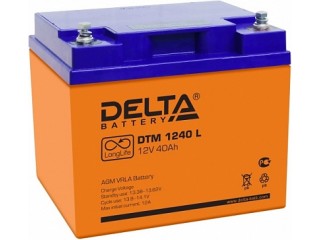 Аккумулятор DTM 1240 L фото АКБ 12 В, 40 Ач (люкс)