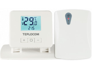 Термостат беспроводной TEPLOCOM TS-2AA/3A-RF фото TEPLOCOM TS-2AA/3A-RF